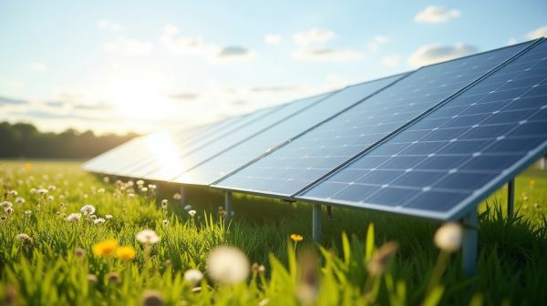 Produire de l'électricité verte grâce aux panneaux solaires